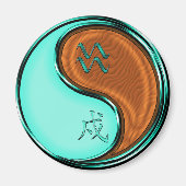 Waterman & Houten Hond Magneet (Voorkant)