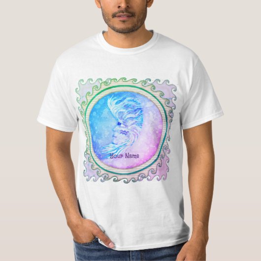 Waterman Maan Vrouw T-shirt (Voorkant)