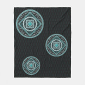 Waterman Mandala Fleece Deken (Voorkant)