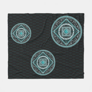 Waterman Mandala Fleece Deken