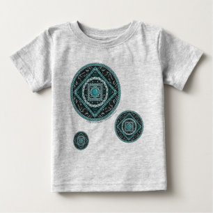 Waterman Mandala Kinderen en Baby Licht Shirt