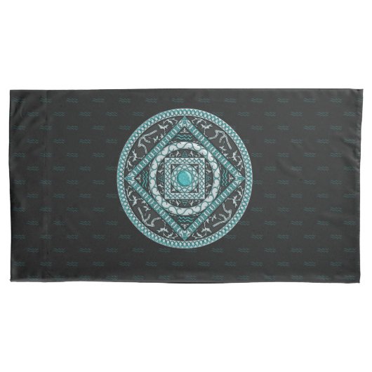 Waterman Mandala Kussensloop (Voorkant)