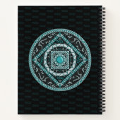 Waterman Mandala Spiraal Notebook Notitieboek (Achterkant)