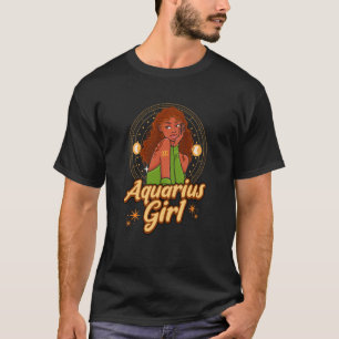 Waterman Meisje Astrologie Astroloog Sterrenbeeld T-shirt