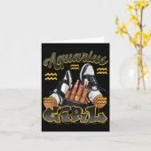 Waterman Meisje Verjaardag Afro Queen Sneakers Zod Kaart (Gele Bloem)