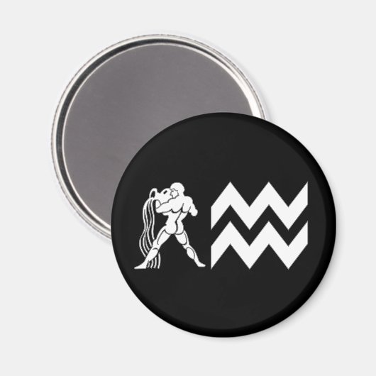 Waterman met symbool magneet (Voorkant / Achterkant)