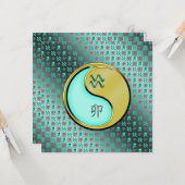 Waterman & Metaal Konijn Kaart (Voorkant / Achterkant in situ)