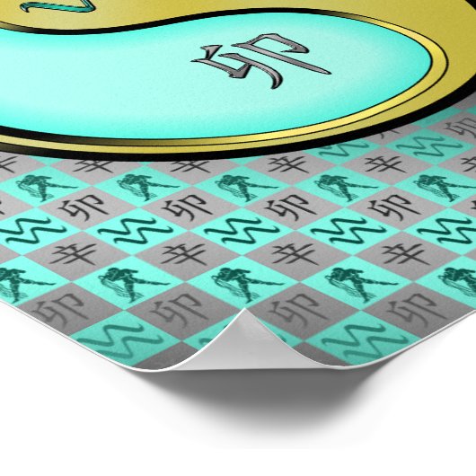 Waterman & Metaal Konijn Poster (Hoek)