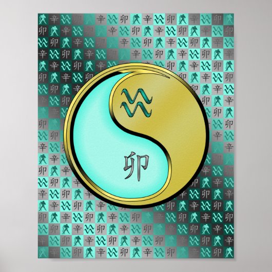 Waterman & Metaal Konijn Poster (Voorkant)