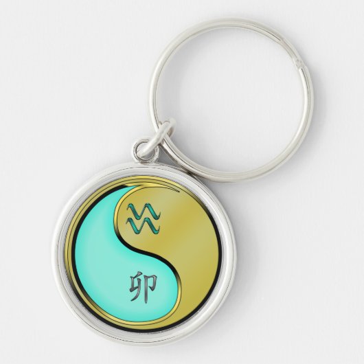 Waterman & Metaal Konijn Sleutelhanger (Voorkant)