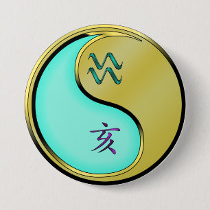 Waterman & Metaal Os Ronde Button 7,6 Cm