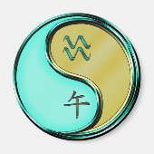 Waterman & Metaal Paard Magneet (Voorkant)