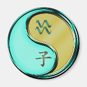 Waterman & Metaal Rat Magneet (Voorkant)