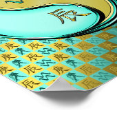 Waterman & Metal Dragon Poster (Hoek)