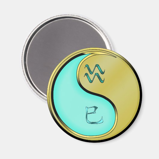Waterman & Metal Slang Sleutelhanger Magneet (Voorkant / Achterkant)
