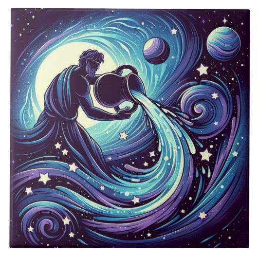 Waterman ook tegeltje (Voorkant)