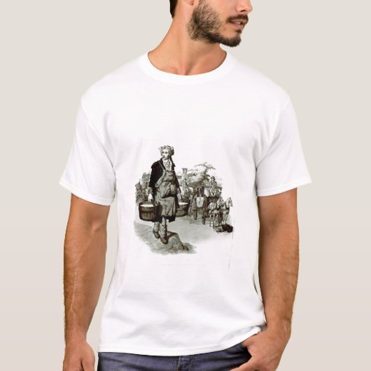 Waterman op een Coach-standaard, 1805 T-shirt (Voorkant)