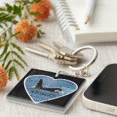 Waterman Orca Westkust Gemeenschap Gepersonaliseer Sleutelhanger (Voorkant Rechts)