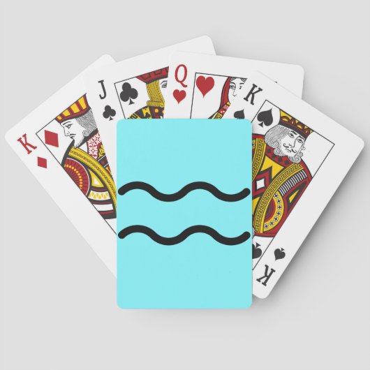 Waterman Pokerkaarten (Achterkant)