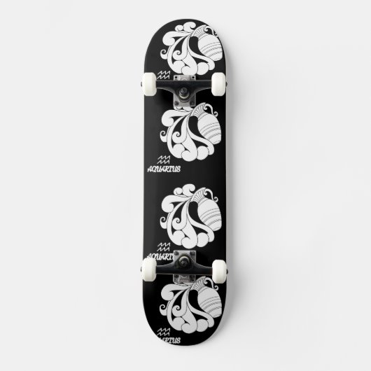 Waterman Silhouet Persoonlijk Skateboard (Voorkant)