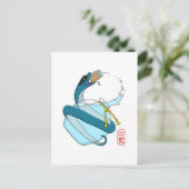 Waterman/slang Briefkaart (Staand voorkant)