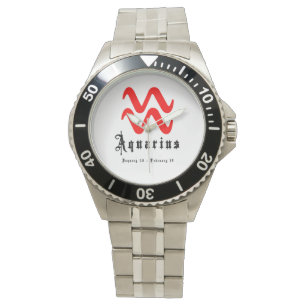 Waterman Sterrenbeeld Astrologie Dierenriem Horloge