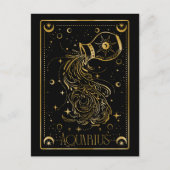 Waterman-sterrenbeeld Briefkaart (Voorkant)