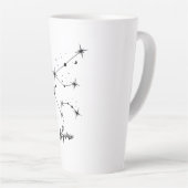 Waterman Sterrenbeeld Cadeau Waterman astrologie Latte Mok (Rechterhoek)
