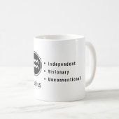 Waterman Sterrenbeeld Eigenschappen Minimaal Astro Koffiemok (Voorkant rechts)