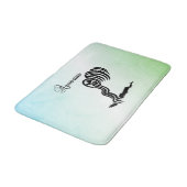 Waterman Sterrenbeeld en Symbool Blauw Groen Badmat (Gekanteld)