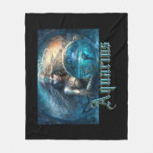 Waterman Sterrenbeeld Fleece Deken (Voorkant)