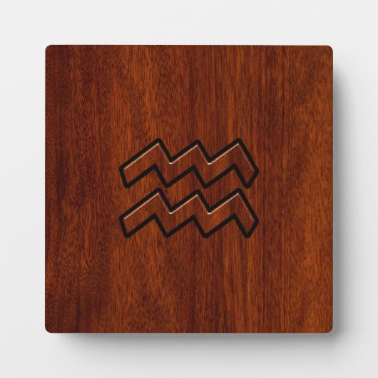 Waterman Sterrenbeeld Mahonie Stijl Fotoplaat (Voorkant)