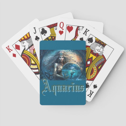Waterman Sterrenbeeld Pokerkaarten (Achterkant)