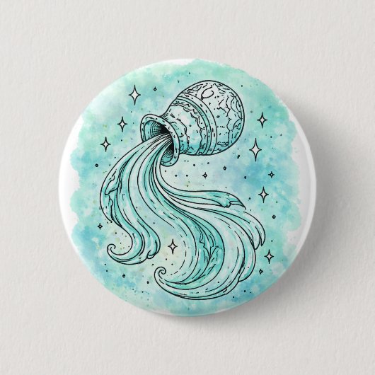 Waterman Sterrenbeeld Ronde Button 5,7 Cm (Voorkant)