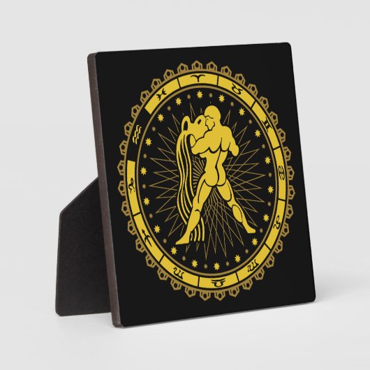 Waterman - Sterrenbeeld - Symbool - Horoscoop Fotoplaat (Voorkant)