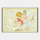 Waterman,  sterrenbeeld, Urania's Mirror Inpakpapier Vel (Voorkant 2)