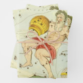 Waterman, sterrenbeeld, Urania's Mirror Inpakpapier Vel (In situ)