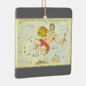 Waterman,  sterrenbeeld, Urania's Mirror Keramisch Ornament (Rechts)