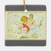 Waterman,  sterrenbeeld, Urania's Mirror Keramisch Ornament (Voorkant)