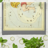 Waterman, sterrenbeeld, Urania's Mirror Theedoek (Gevouwen)