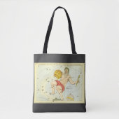 Waterman,  sterrenbeeld, Urania's Mirror Tote Bag (Voorkant)
