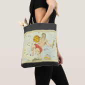Waterman, sterrenbeeld, Urania's Mirror Tote Bag (Dichtbij)
