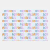 Waterman sterrenbeeld Verpakking Papier Blad Set v Inpakpapier Vel (Voorkant 2)