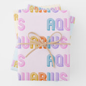 Waterman sterrenbeeld Verpakking Papier Blad Set v Inpakpapier Vel (In situ)