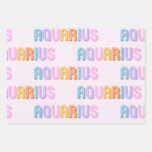 Waterman sterrenbeeld Verpakking Papier Blad Set v Inpakpapier Vel (Voorkant)