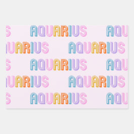 Waterman sterrenbeeld Verpakking Papier Blad Set v Inpakpapier Vel