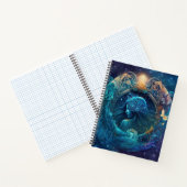 Waterman Sterrenbeeld Waterverf Ontwerp Notitieboek (Binnen)