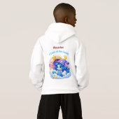 Waterman Sterrenstelsel Burger Dieren Hoodie Pullo (Achterkant volledig)