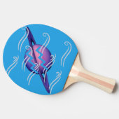 Waterman Tafeltennisbatje (Zijkant)
