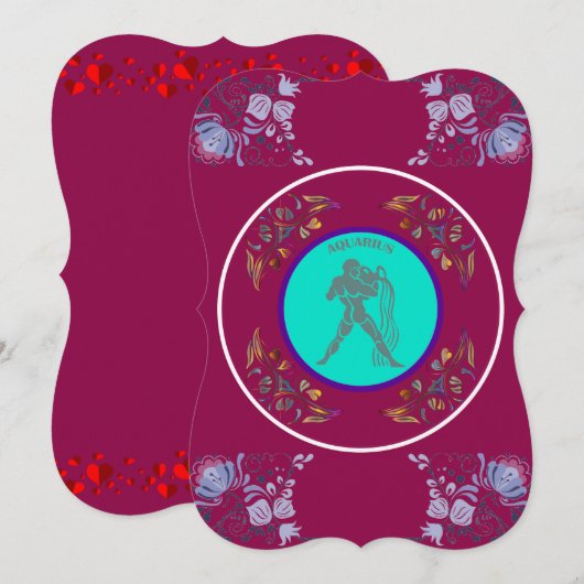 Waterman Uitnodiging (Voorkant / Achterkant)